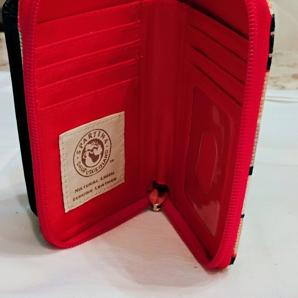 Spartina 449 Quarterdeck Cross Body Bag and Cell Phone Wallet - Picture 9 of 10